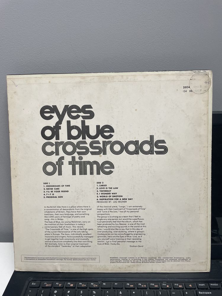 Eyes of blue-Crossroads of Time