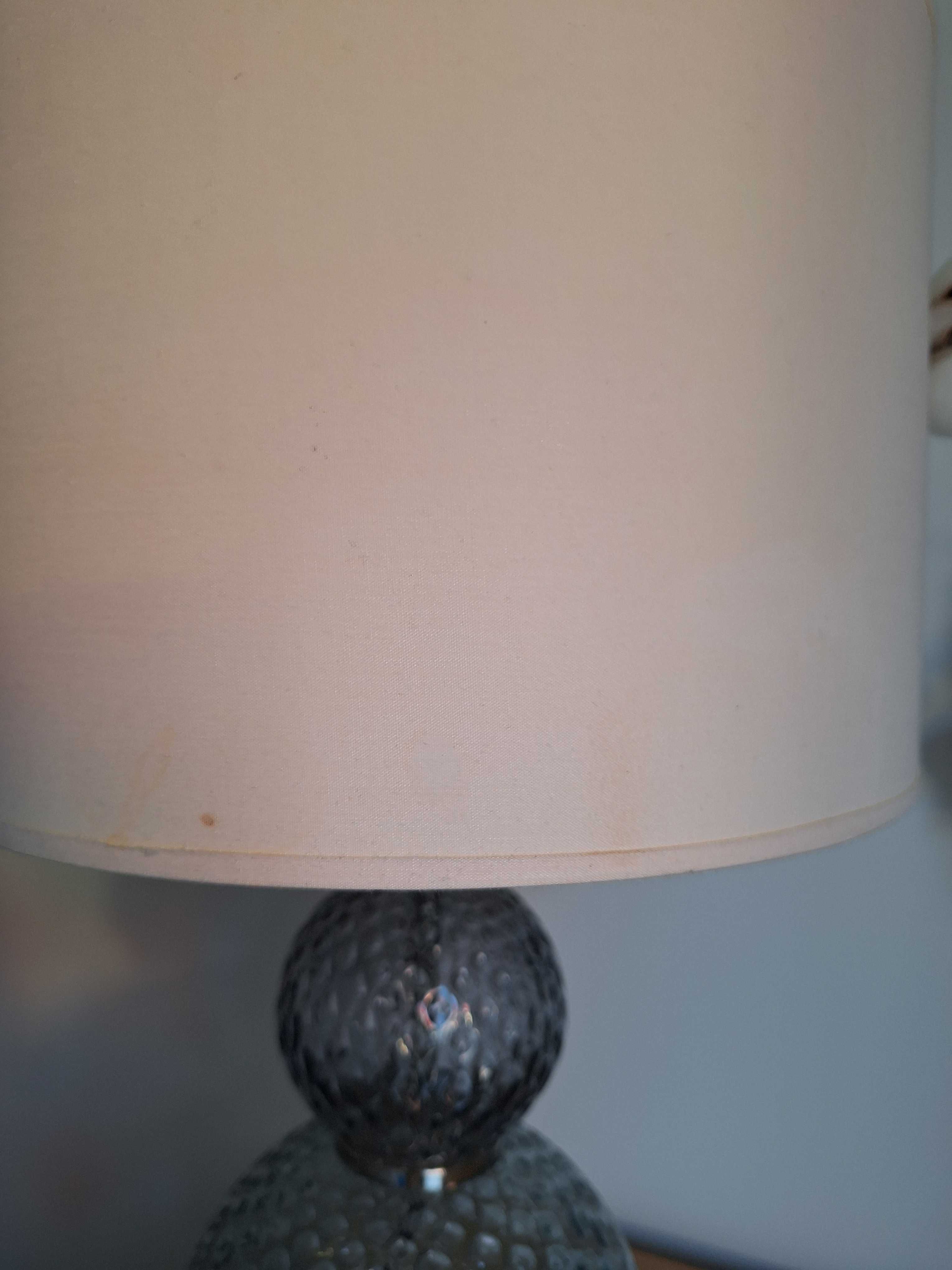 Lampa stołowa szklana