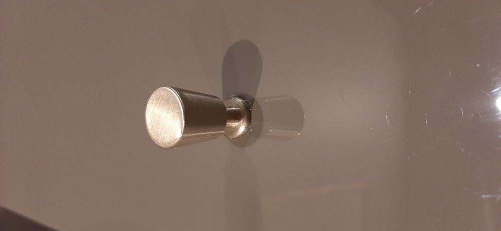 Fronty salsviken Ikea 2 x szare z uchwytami