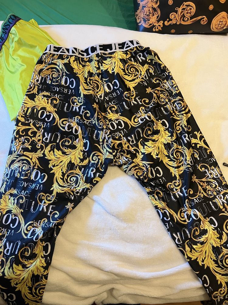 Versace jeans couture legginsy PLUS SIZE 48/50/52
