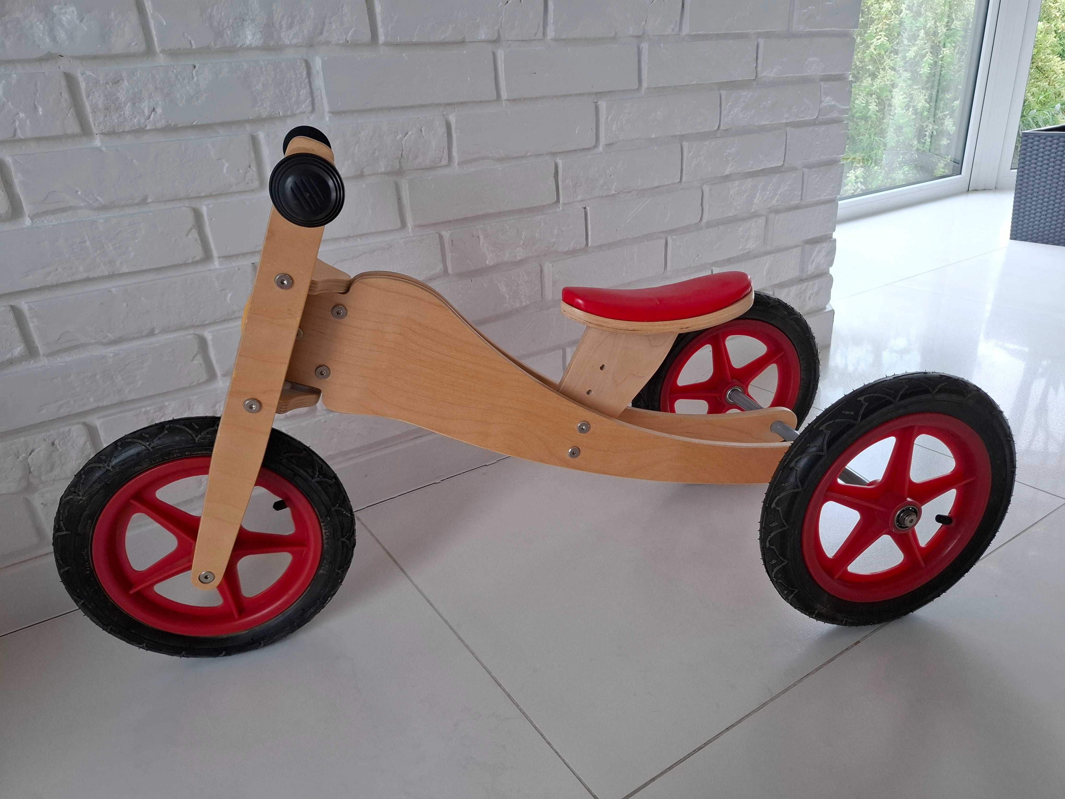 Sprzedam drewniany rowerek biegowy