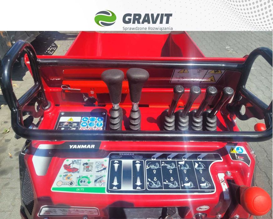 Wozidło samozaładowcze Yanmar C08 od Autoryzowanego Dealera - GRAVIT