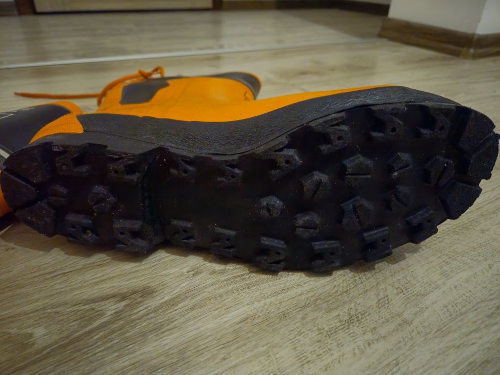 Buty kalosze gumki dla pilarza drwali do lasu nowe wytrzymałe