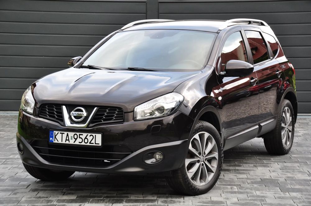 Nissan Qashqai+2 kamera 360, BOSE, SKÓRY, panorama, xenon 7 osób 148 tys km PIĘKNY