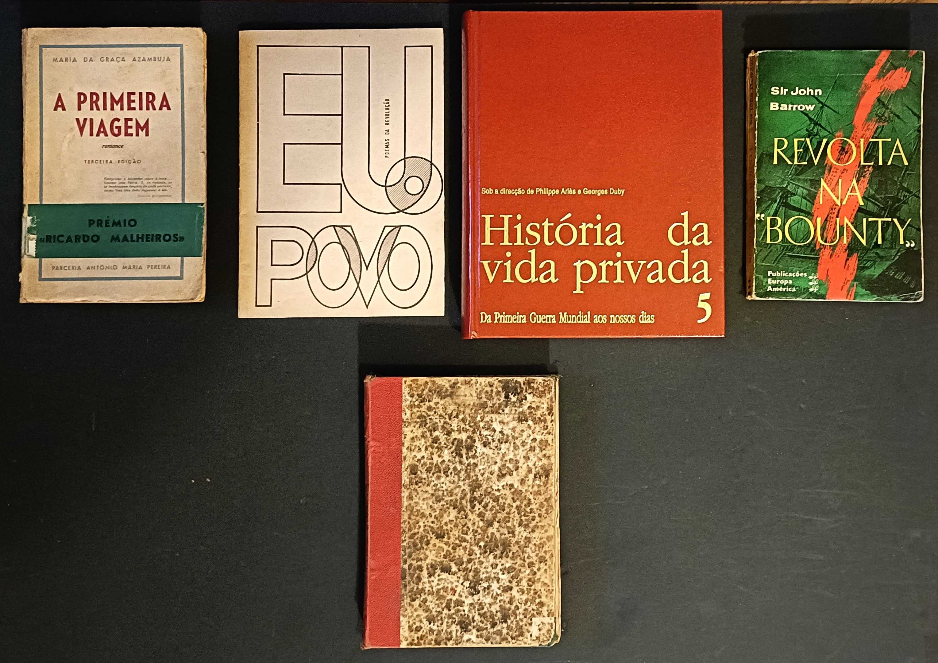 28 livros, literatura variada, edições raras, Lote 170€