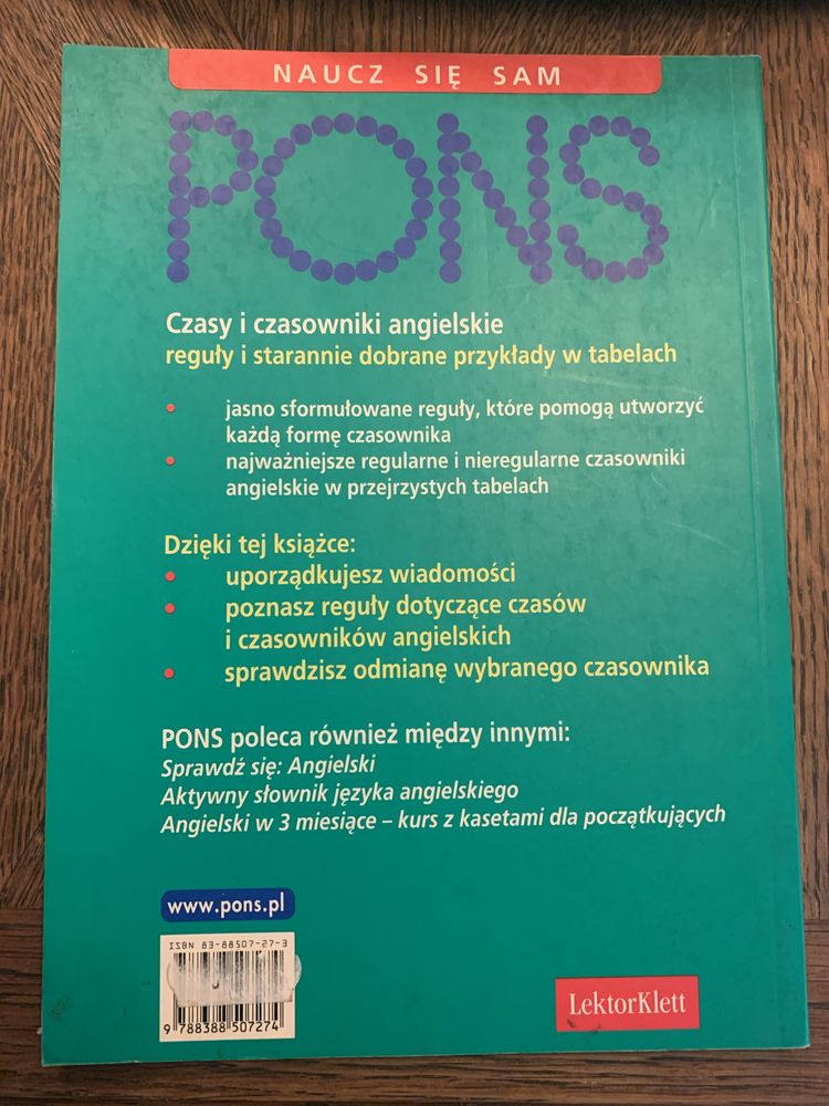 Pons Czasy i czasowniki angielskie