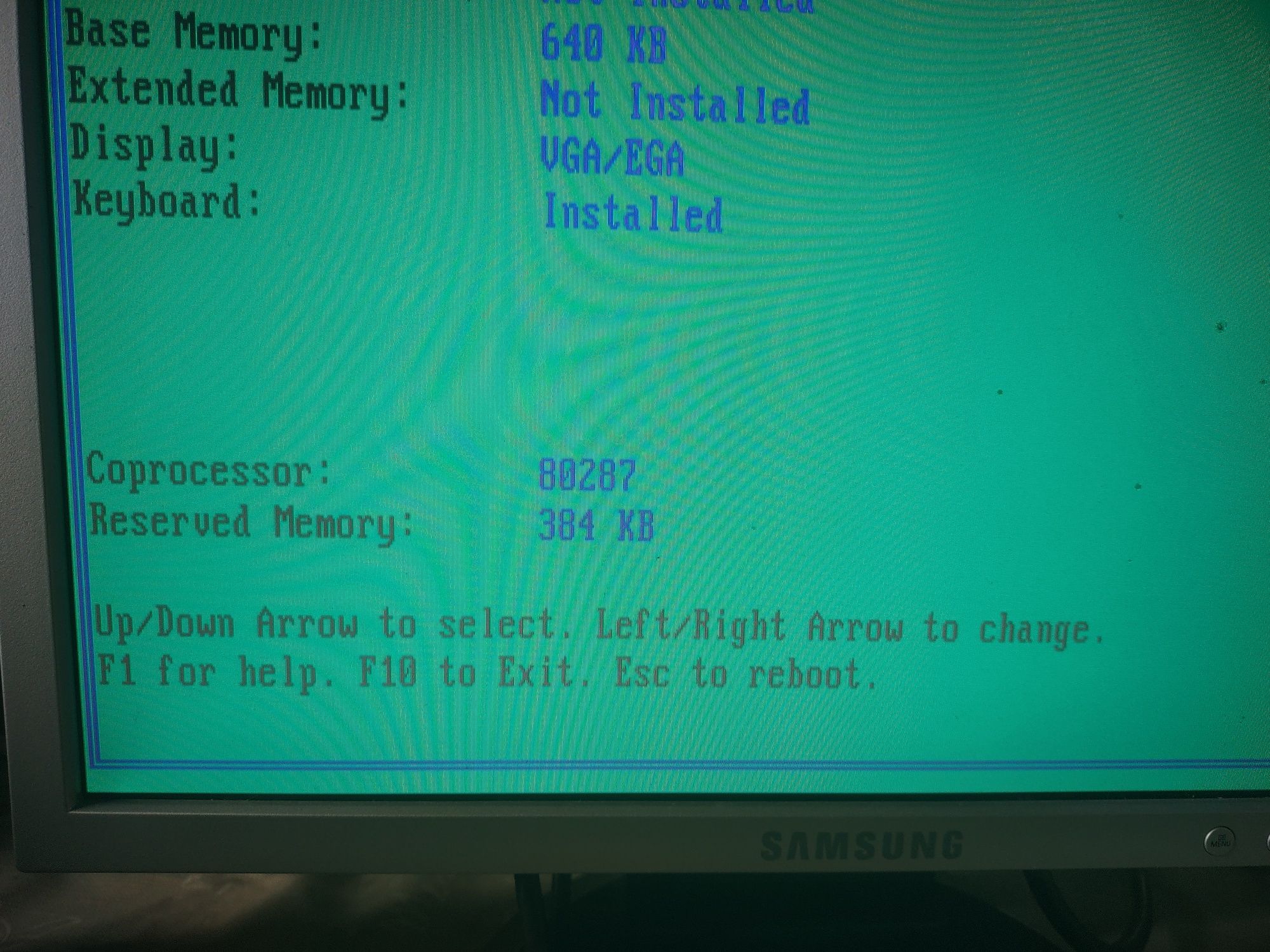 Koprocesor 287 intel do komputera 286, sprawny retro coprocessor