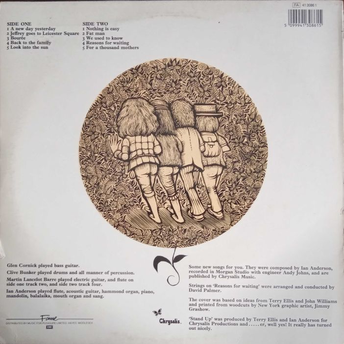 JethroTull	- - - - -	Stand Up	- - - - -	LP