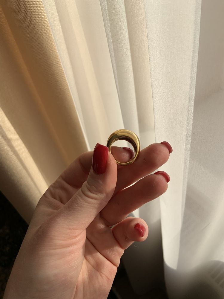Каблучка 16 см золоте кольцо
