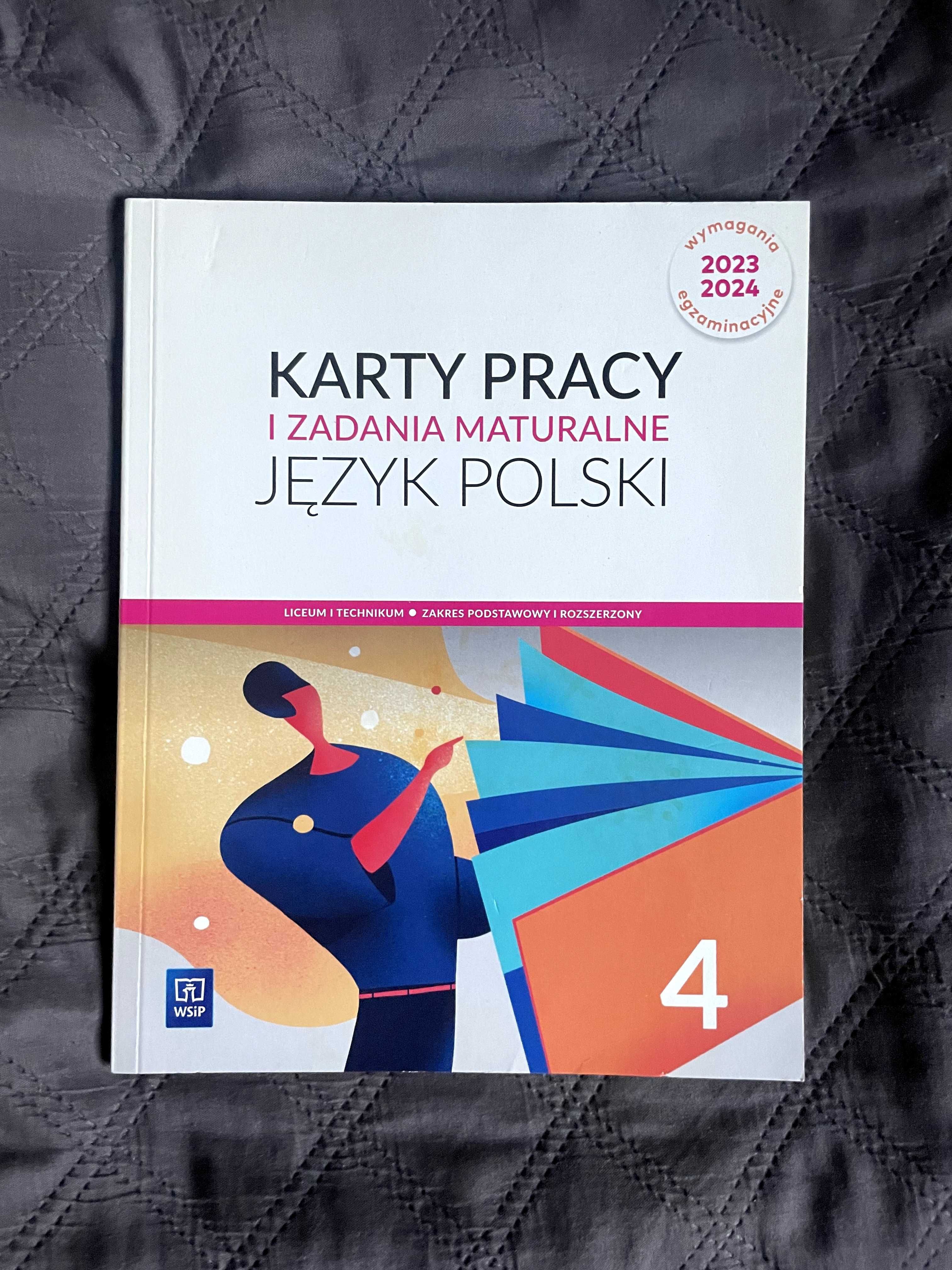 Karty pracy i zadania maturalne JĘZYK POLSKI 4