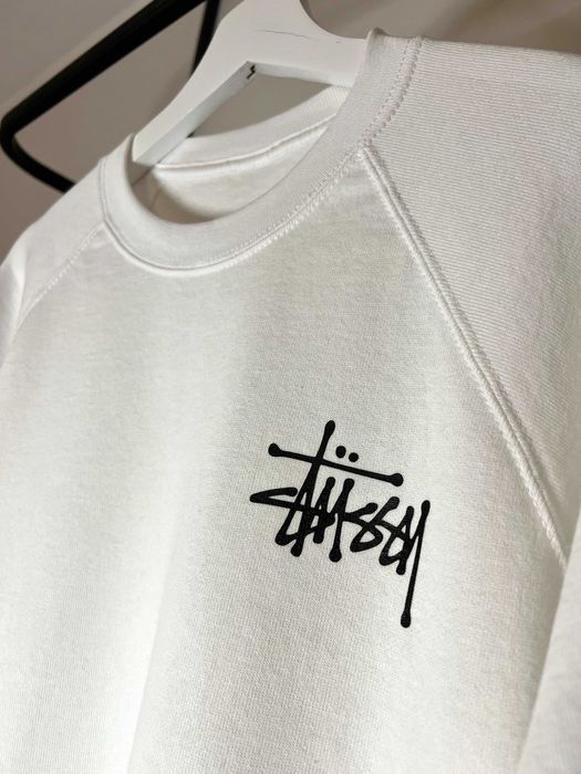 Світшот Stussy (білого кольору)