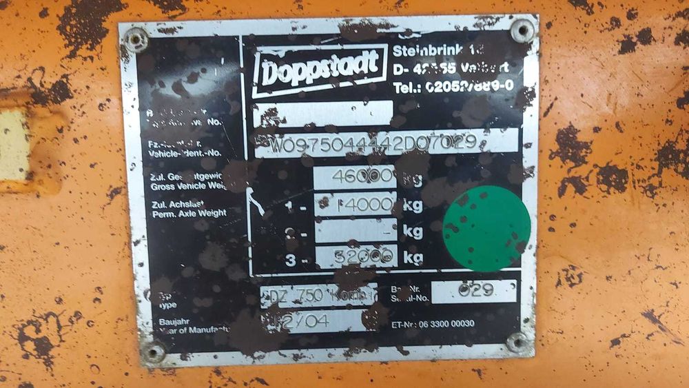 Doppstadt DZ 750 Kombi rębak rozdrabniacz