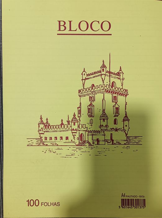 Bloco A4 Pautado da Firmo