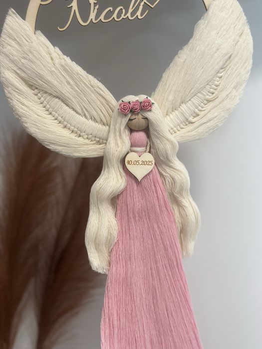 Aniol stroz makrama prezent