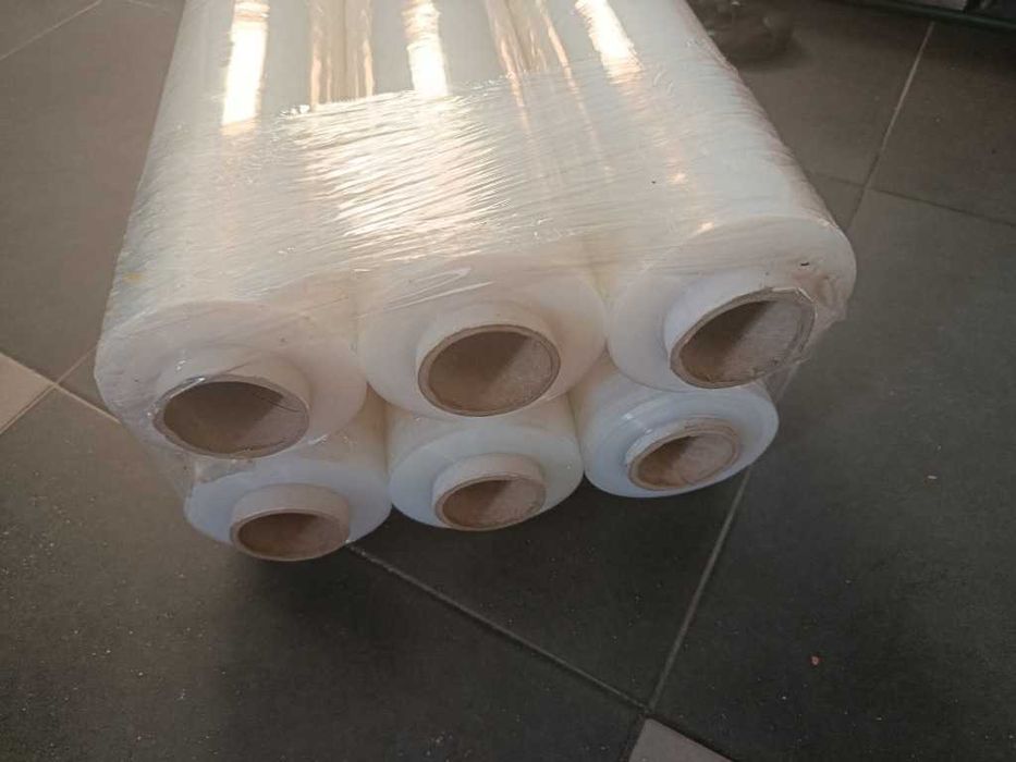 6 x Folia stretch XL bezbarwna 3 KG Brutto/ 2,7kg netto
