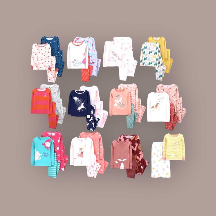 Пижамы хлопковые Carters піжама Carter's 2Т 3Т 4Т 5Т 6Т 8Т 10Т 12Т 14Т