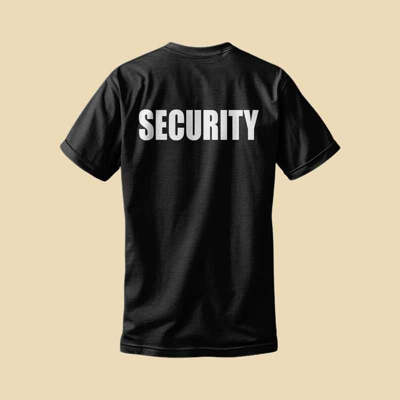 T-shirt de Segurança, Bodyguard, Security