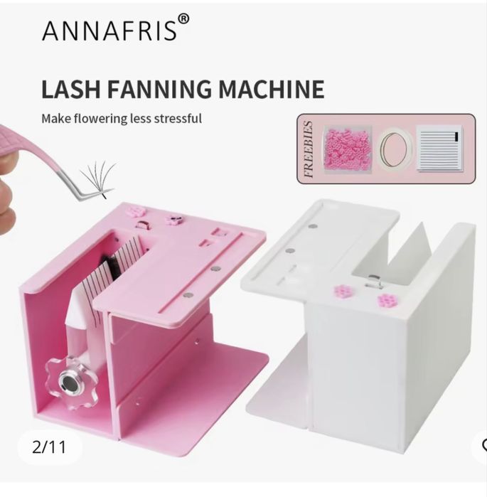 Maquina de floração de cílios