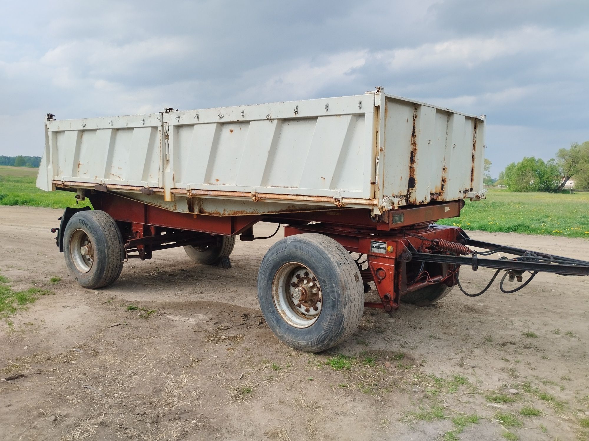 Przyczepa Wywrotka 3 stronna Koegel zk 18 lub HL 8 ton 8011 lub Tandem