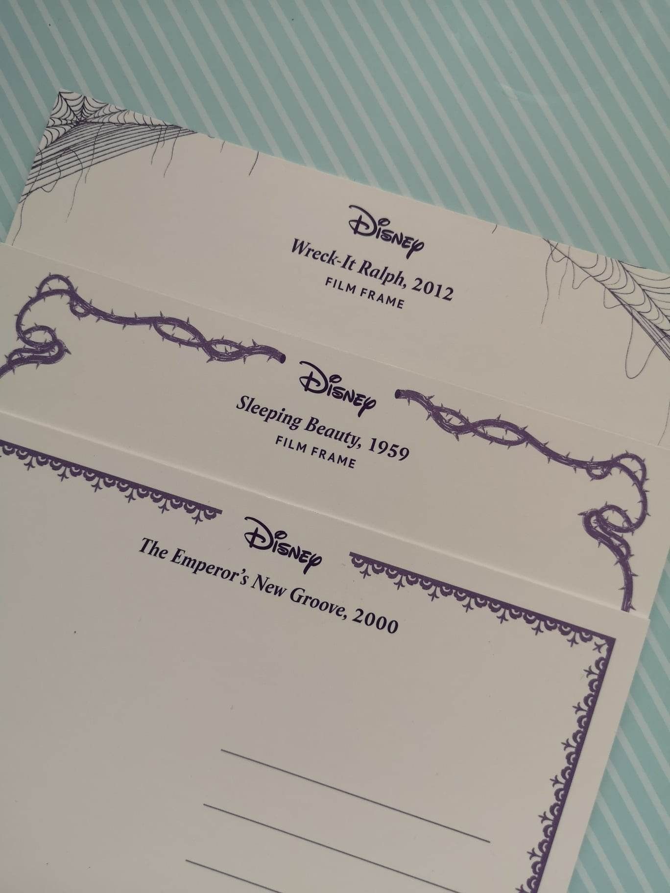 Pocztówki Disney złe postacie Piotruś Pan Mała syrenka