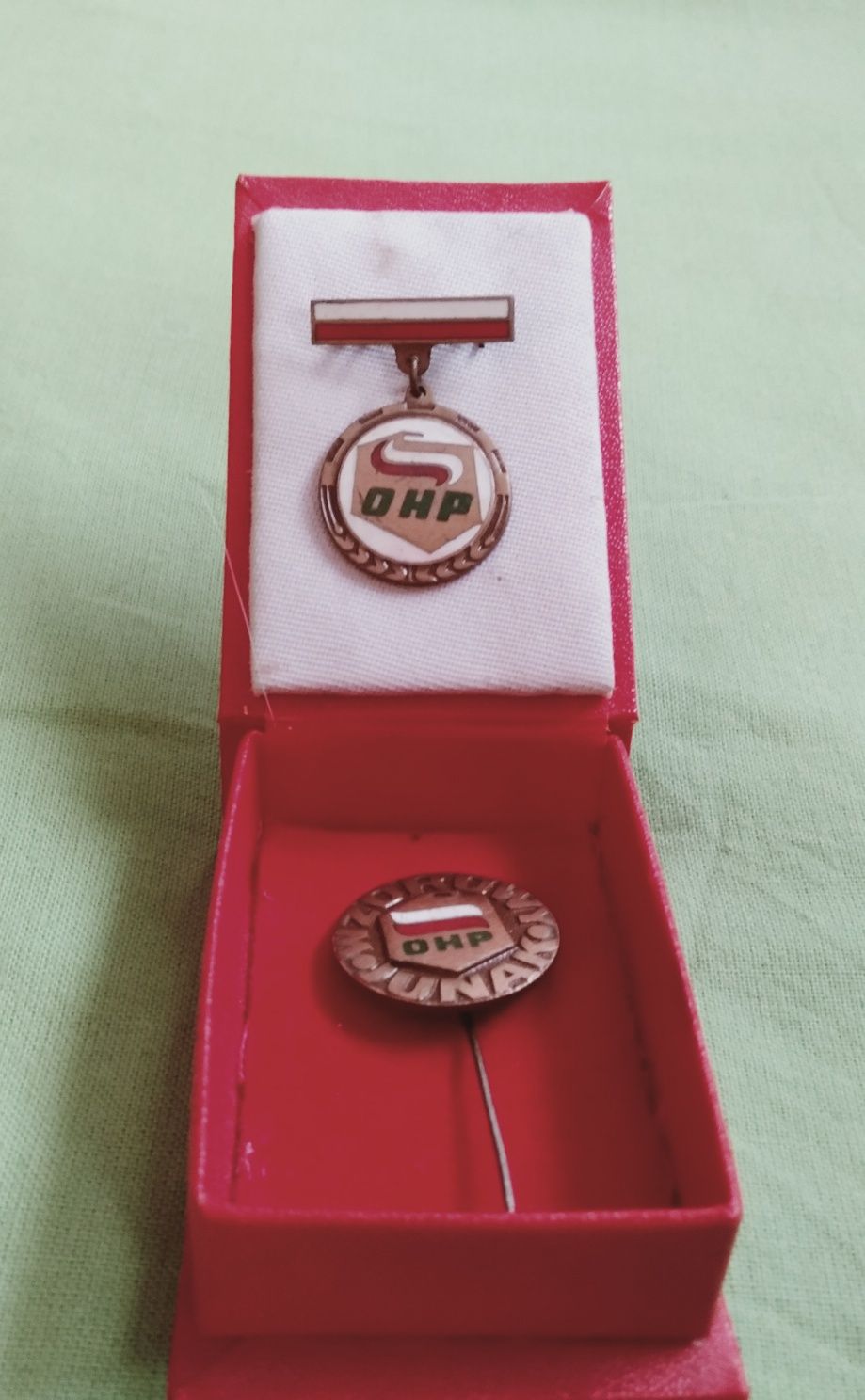 OHP  PRL medal i wpinka