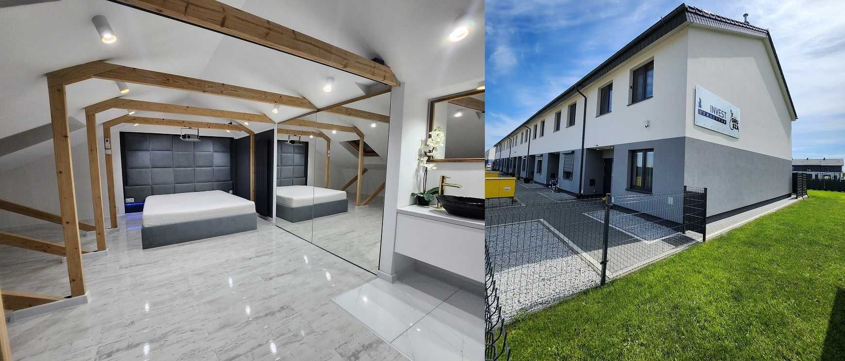 Czynsz 0zł Nowe Lux 99m2 Dwa Poziomy 2xParking Garaż Klima Bilard Kino