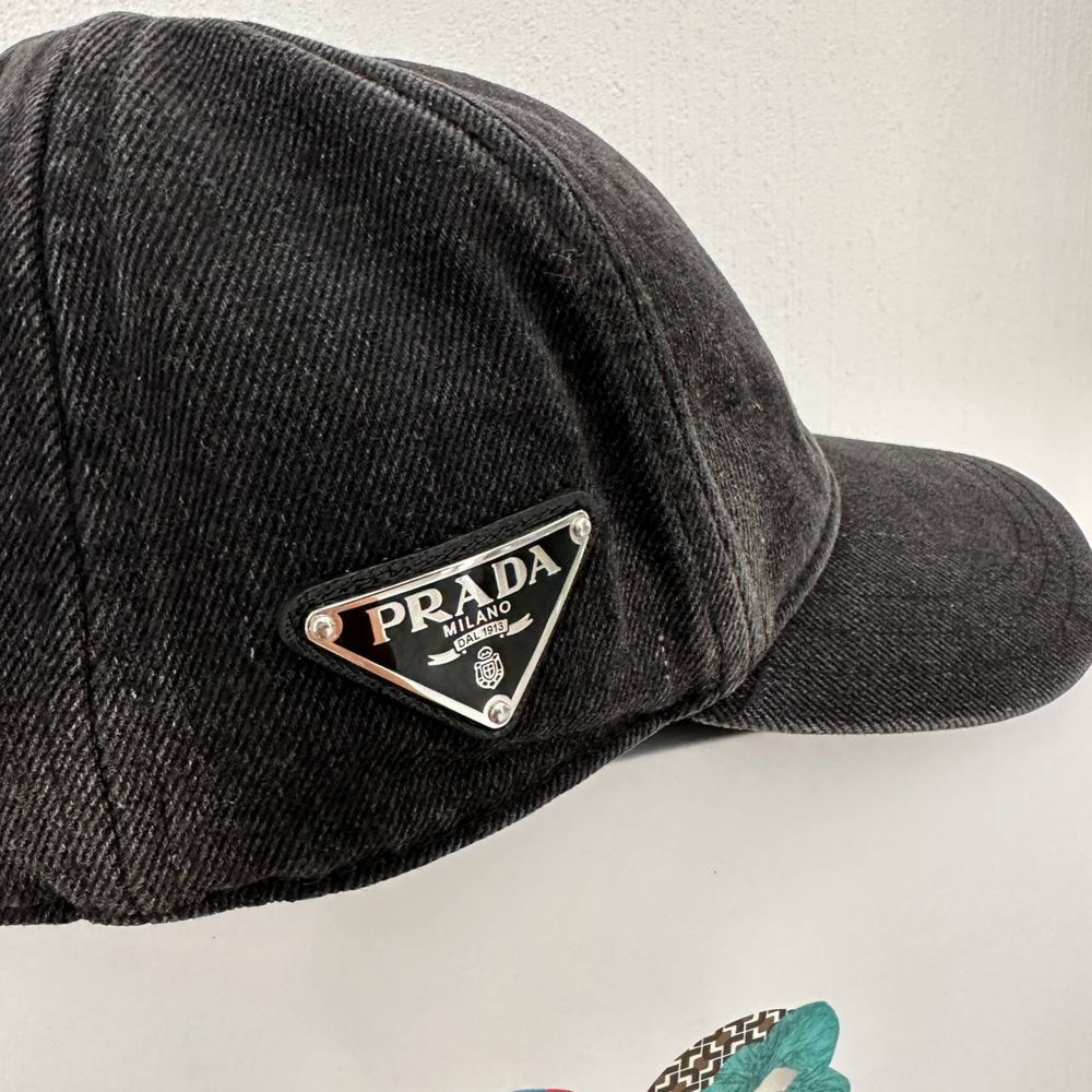 Бейсболка джинсовая Prada оригинал