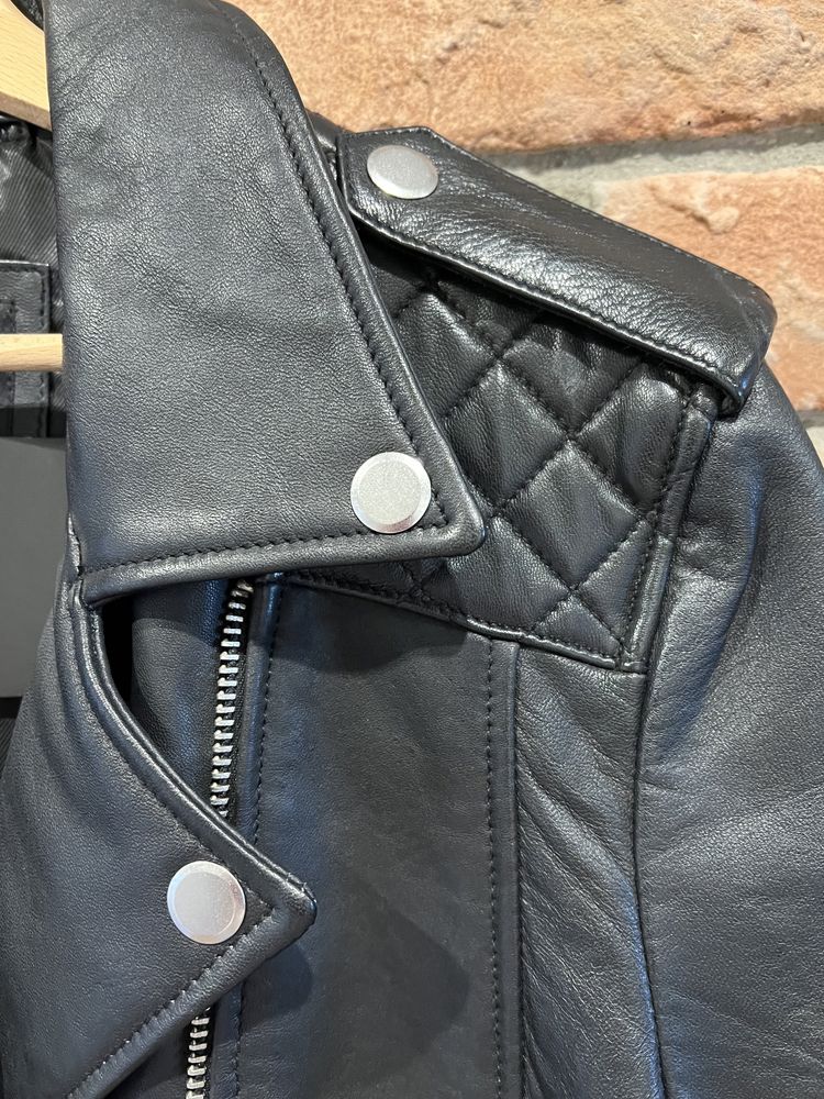 Ramoneska biker jacket skóra Very UK r. 44