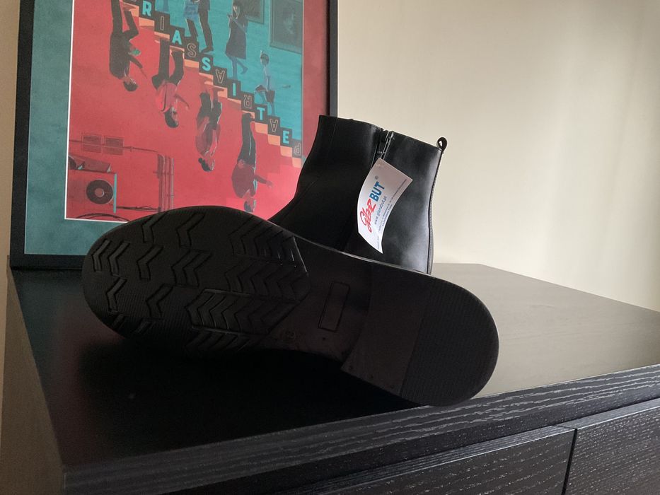 Buty męskie skórzane