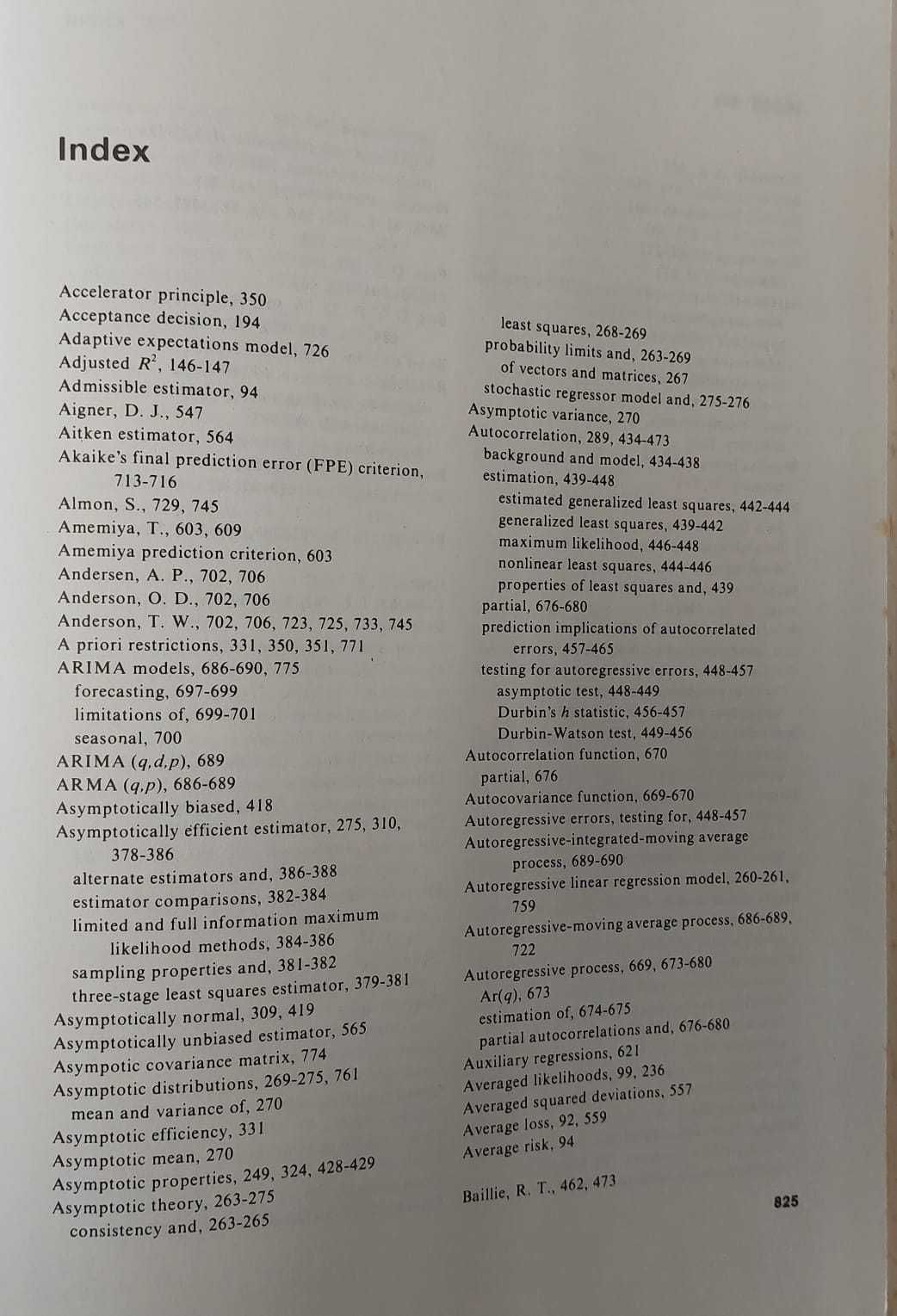 Introduction to The Theory and Practice of Econometrics