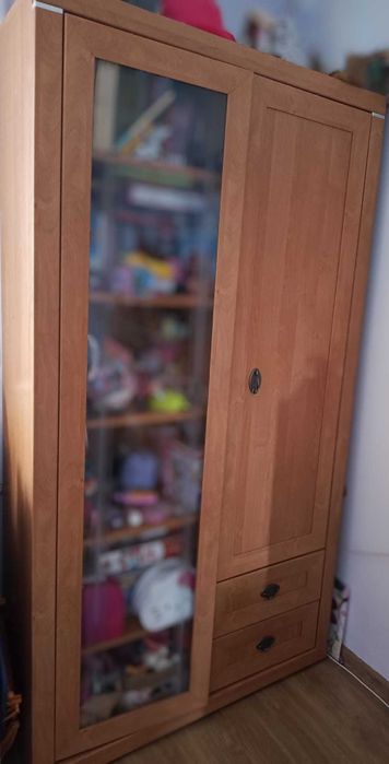 Komplet masywnych mebli