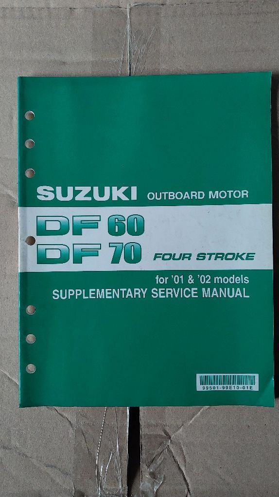 Książka serwisowa do silników zaburtowych Suzuki