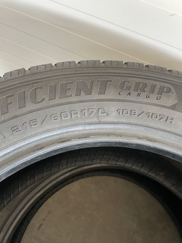 2x OPONY LETNIE Goodyear Efficient Grip Cargo 215/60/17C 109/107H