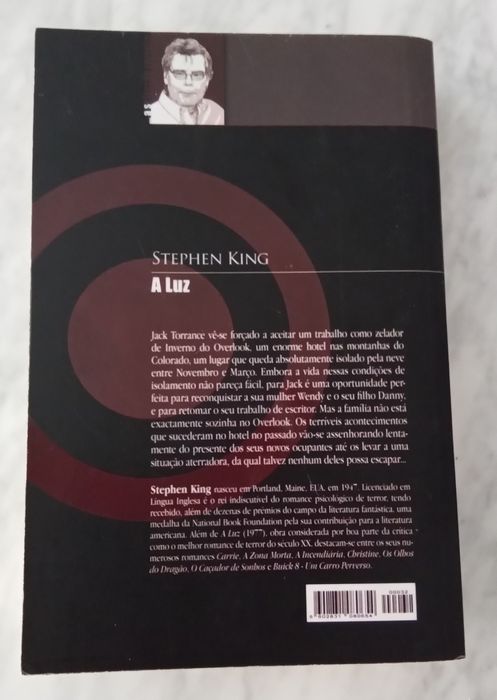 Livro The Shinning / A Luz de Stephen King