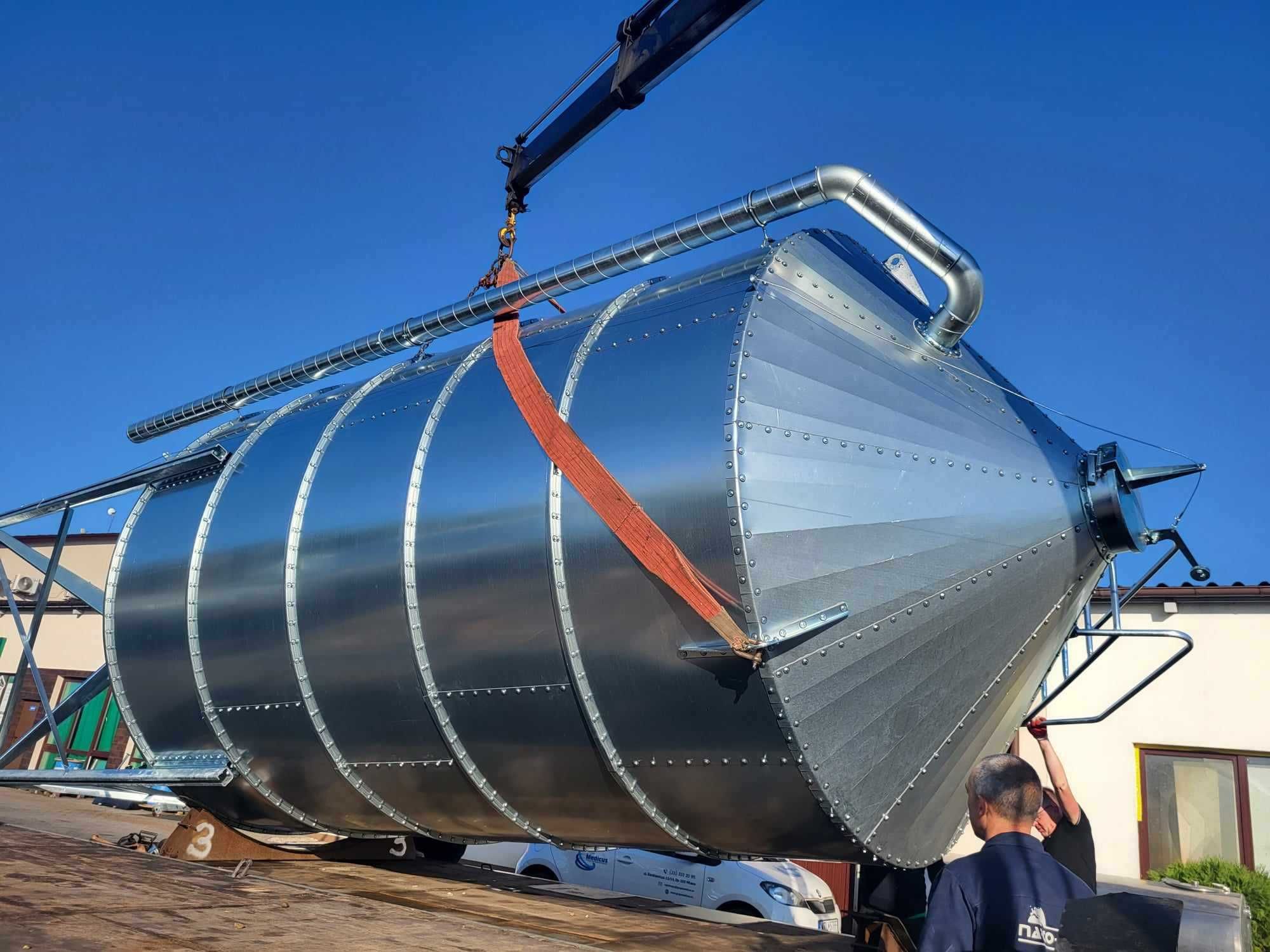 Silos Zbiornik silosy zboże 30 ton 38t/25t/20t/15t od ręki dowóz HDS