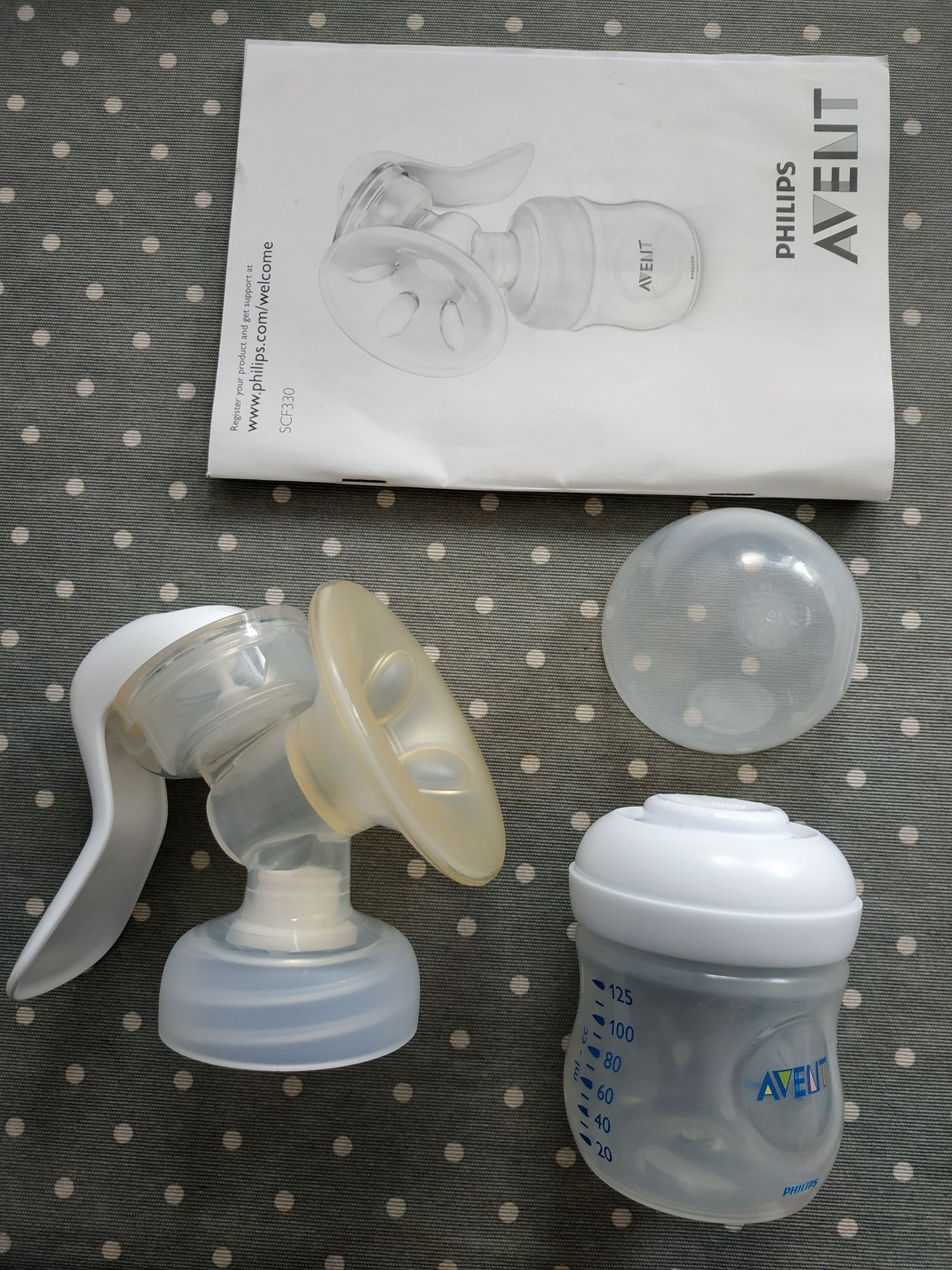 Bomba tira-leite manual Philips Avent SCF330 + OFERTA de adaptador