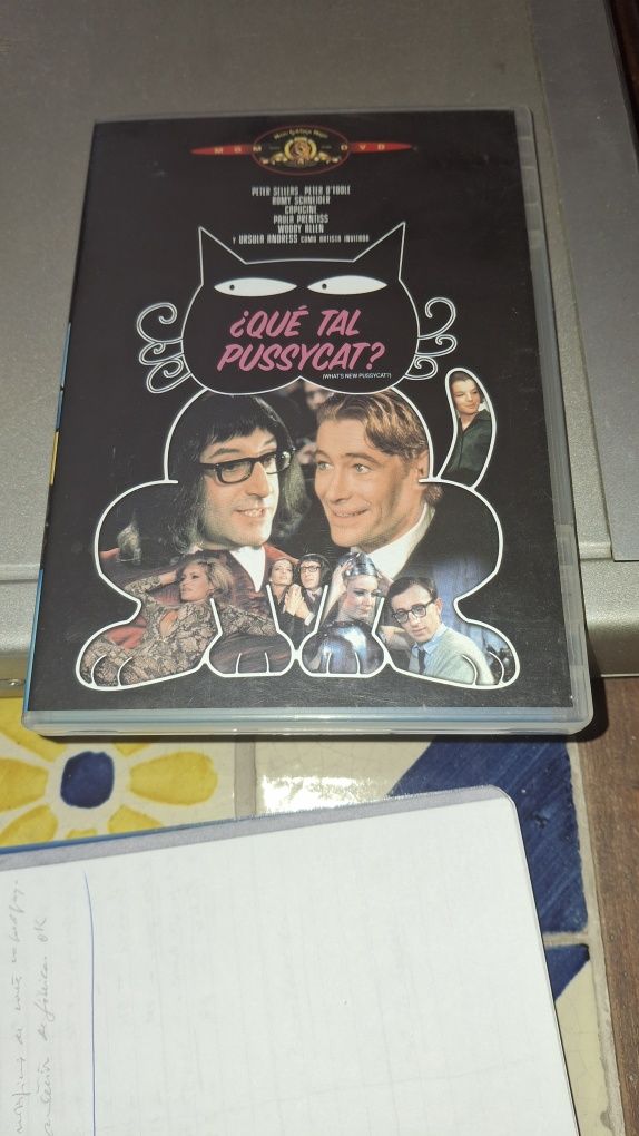 Que tal pussycat DVD Peter sellers woody allen