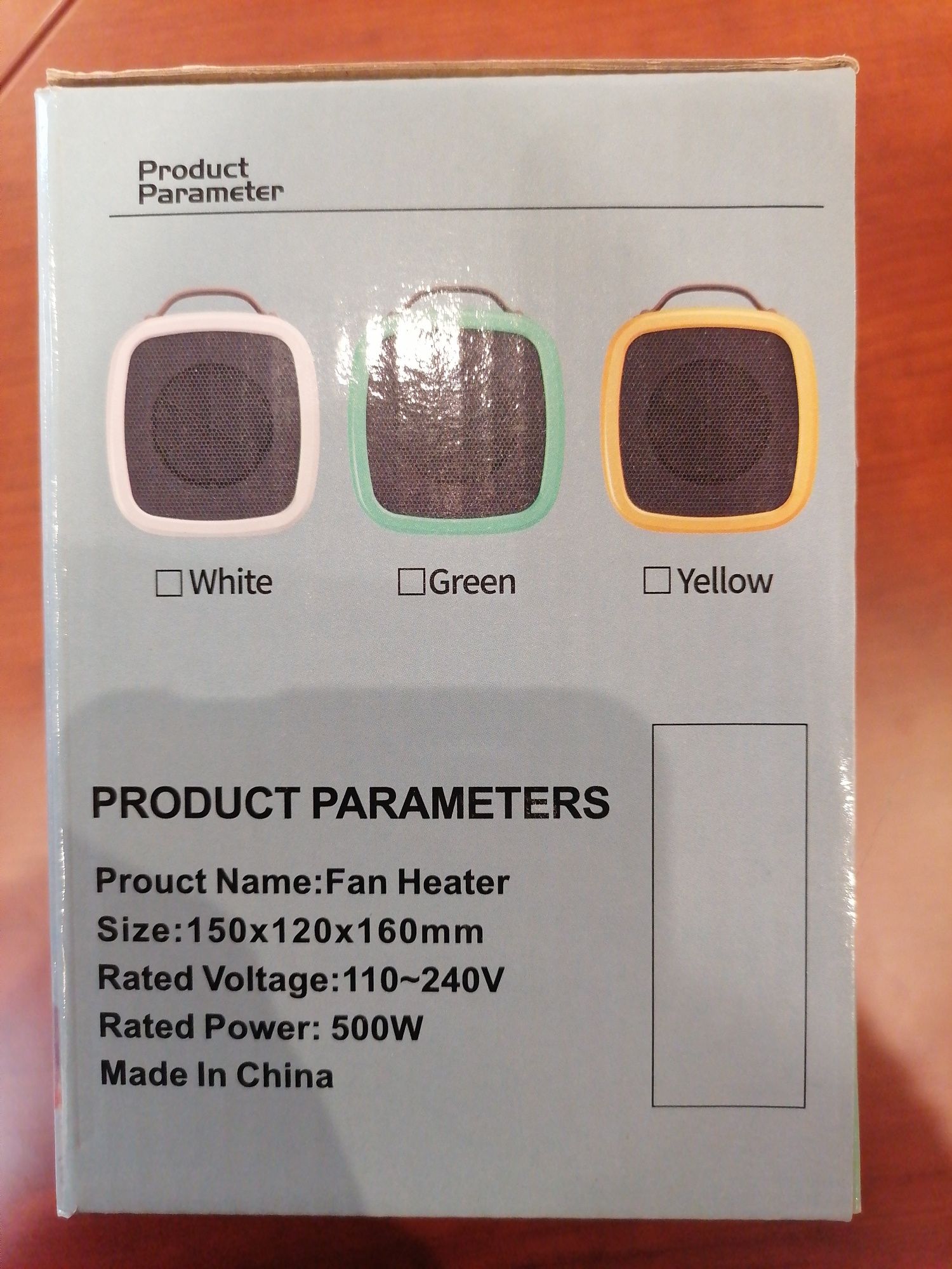 Nagrzewacz 500w ogrzewacz powietrza