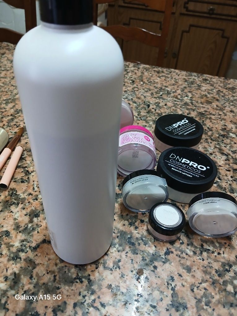 Líquido monomer pos acrílico pincéis
