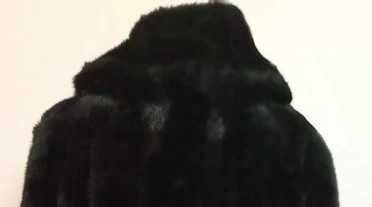 Casaco Pelo Sintético, Imitação de Vison, Tam XL