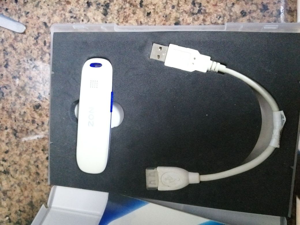 Modem USB a trabalhar