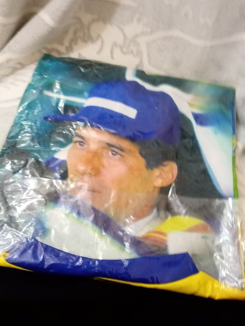 Super oferta,camisetas do super campeão Airton Senna. S M L e XL, nova