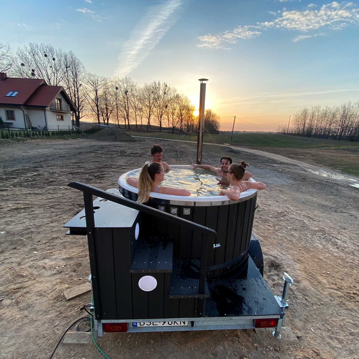 Balia mobilna / jacuzzi / bania – wynajem