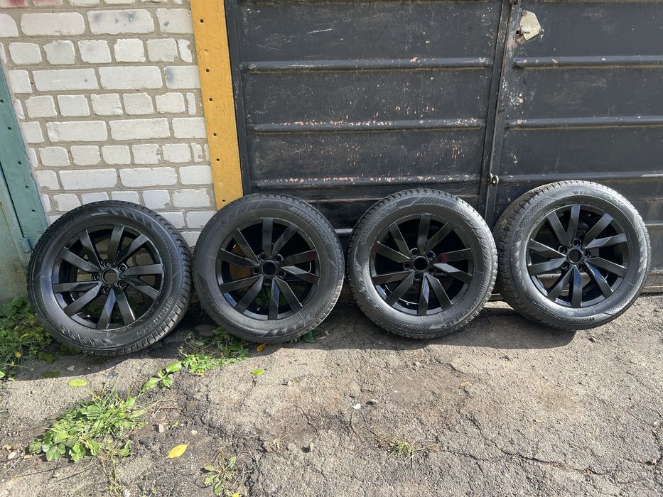 Диски r16 5/112 із зимовою гумою Hankook 215/60