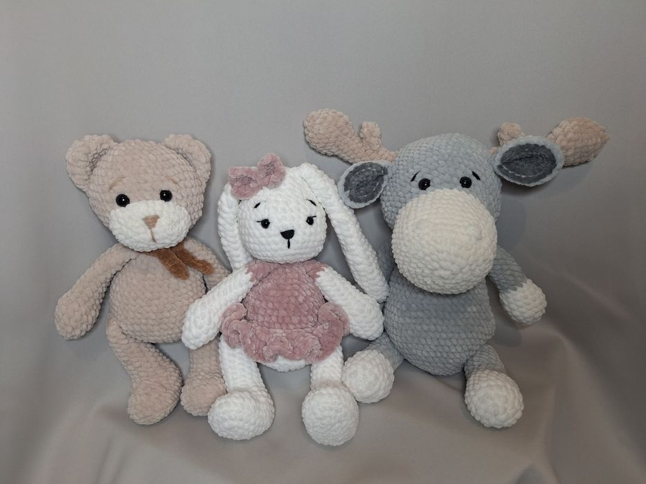 Maskotki na szydełku- handmade