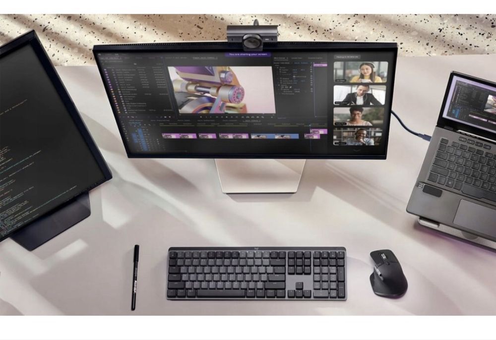 Nowa Kamera Internetowa LOGITECH MX BRIO Ultra HD 4K USB-C Grafitowa