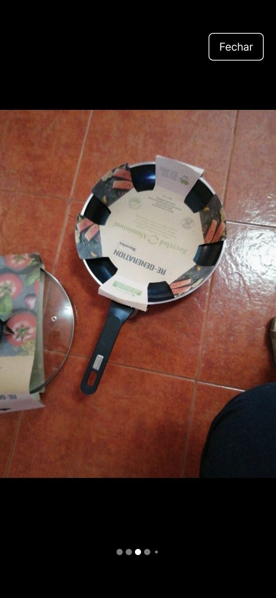 Frigideira E tampa 28cm, Berndes, novo com etiqueta.