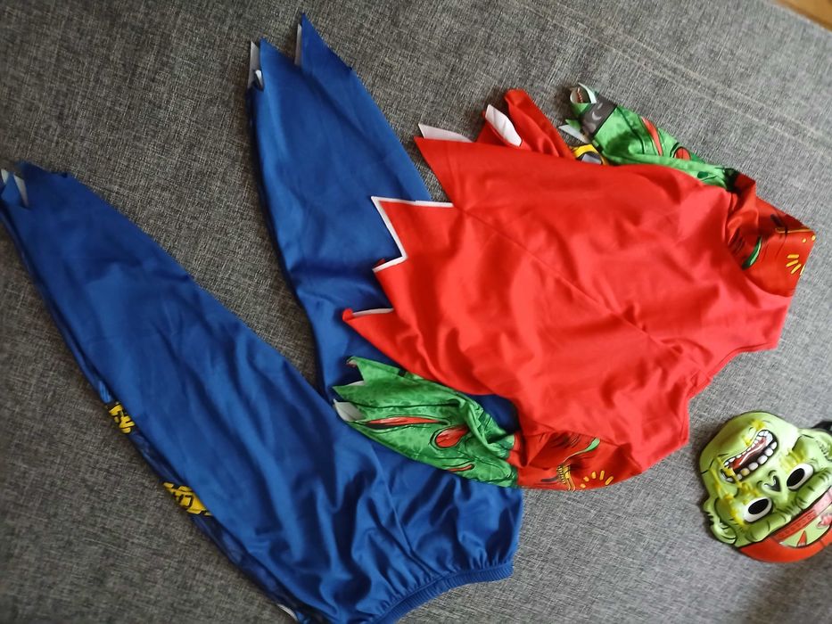 Костюм скелет геймер hallow scream 5-6 р. 110-116