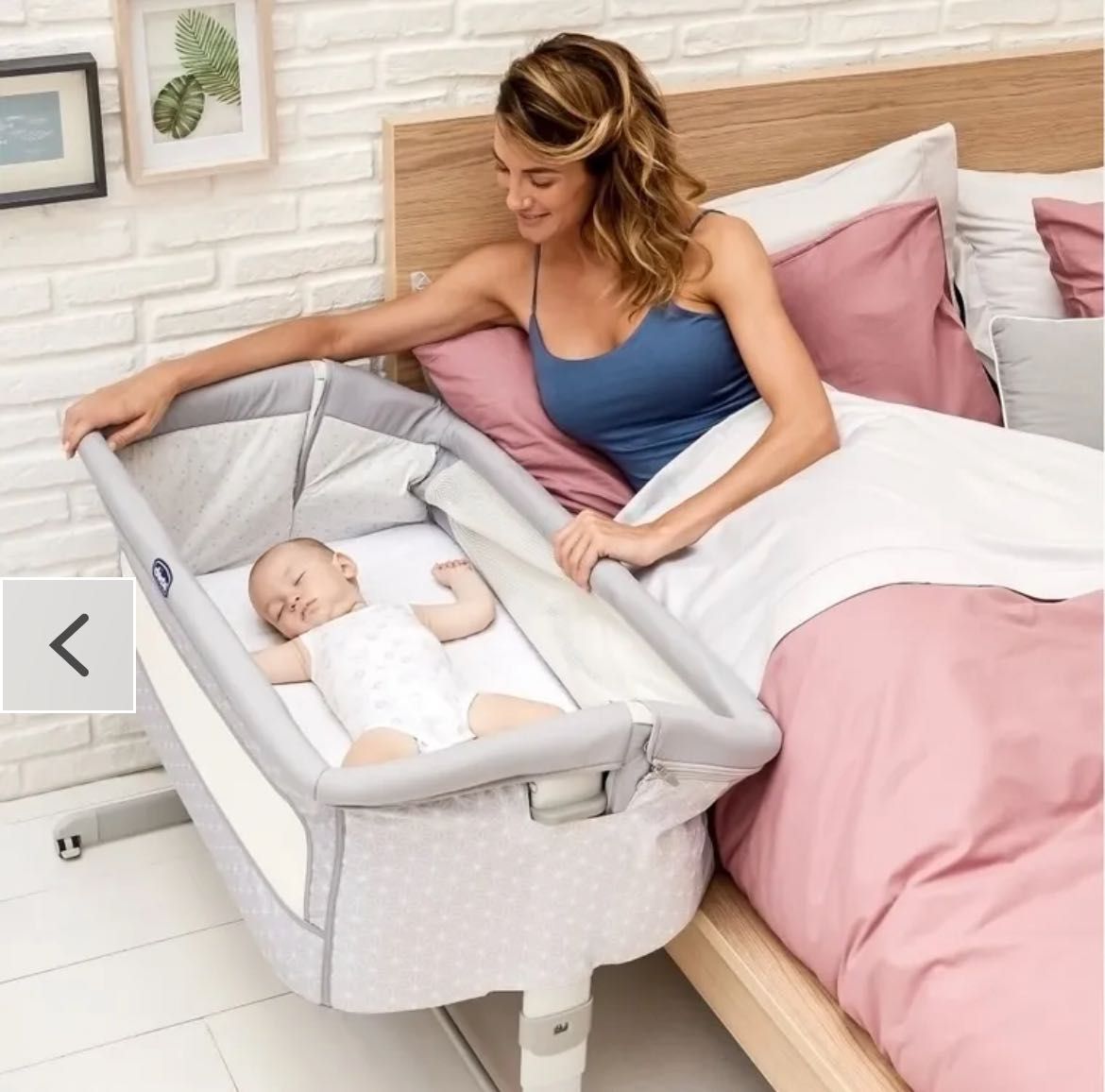 Chicco, Next2me Dream, łóżeczko dostawne tylko rozlozone