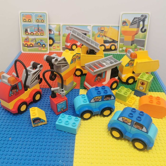LEGO DUPLO Zestaw samochodzików Moje pierwsze pojazdy 10816